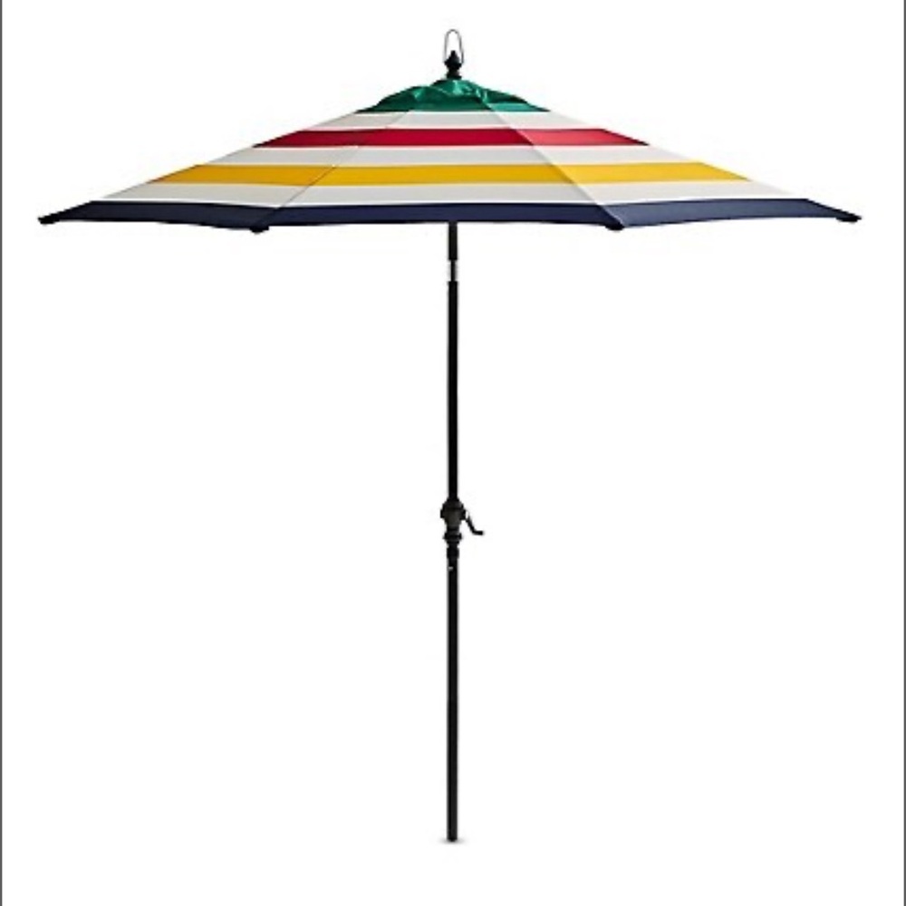BNIP Authentic and Original HBC STRIPES!! 9ft Market Style Patio Umbrella